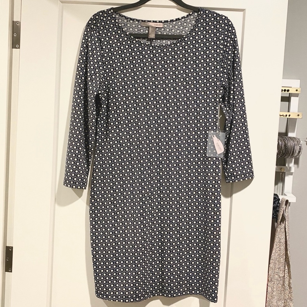 Abstract Honeycomb Dress -NWT-